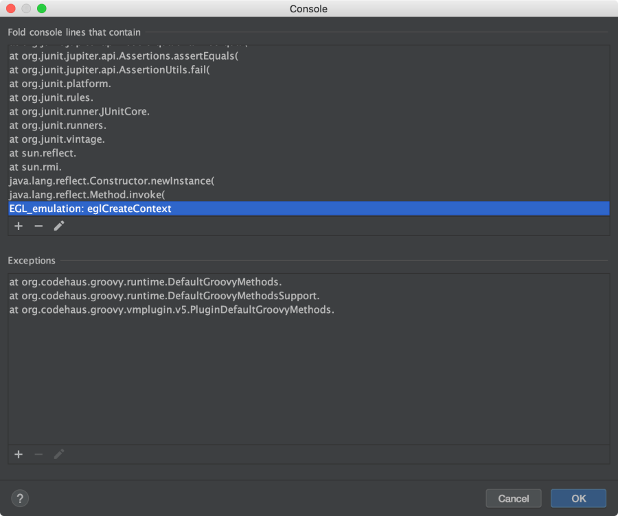 android studio debugging red r